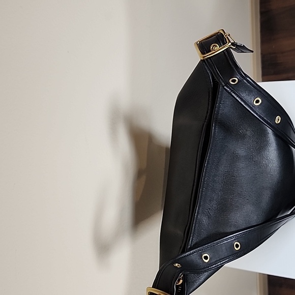 Vintage Coach Black Duffle Sac #9085 - Picture 12 of 13